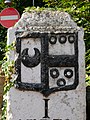 Milestone erected in 1728 along Trumpington Road, Cambridge. [98]