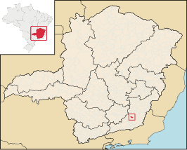 Kaart van Piraúba