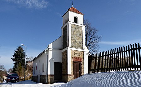 Poste d'incendie à Možděnice.