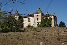 The castle in Monbardon