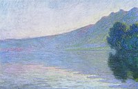 The Seine at Port-Villez, Pink Effect Monet w1371.jpg