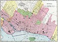 1898 Carte de Montréal par Rand-McNally