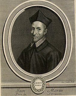 Jean Morin (theologian) French theologian and biblical scholar