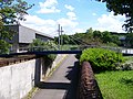 Čeština: Most, okres Most. Lávka z 2. náměstí k poště Most 1. English: Most, Most District, Ústí nad Labem Region, Czech Republic. A footbridge to the post office Most 1. Camera location 50° 30′ 15.1″ N, 13° 38′ 32.4″ E    View all coordinates using: OpenStreetMap