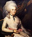 Elizabeth Schuyler Hamilton circa 1787 (Schilderij: Ralph Earl) overleden op 9 november 1854