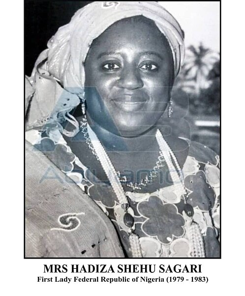 File:Mrs. Hadiza Shehu Sagari (First Lady Federal Republic of Nigeria 1979 - 1983).jpg