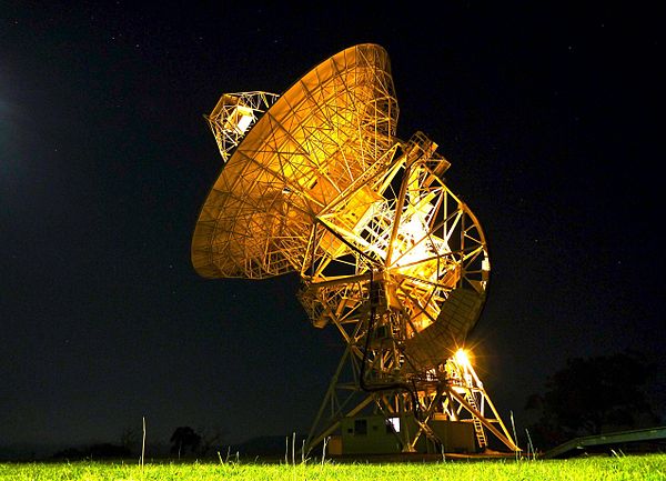 The Greenhill Observatory joined the universities other radio astronomy antennas including the Mount Pleasant Radio Observatory (pictured) in Cambridg