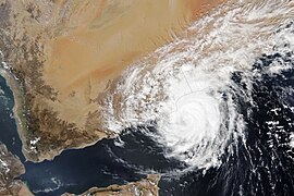 Oct 24 (2): Tropical Cyclone Tej near Yemen and Oman on October 23, 2023