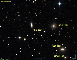 <span class="mw-page-title-main">NGC 2294</span> Elliptical galaxy in the constellation Gemini