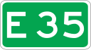 Europastraße E 35 Schild}}