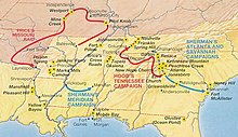 Price's Missouri Raid in the Western Theater of the War, 1864 NPS CW at a Glance Western 1864.jpg