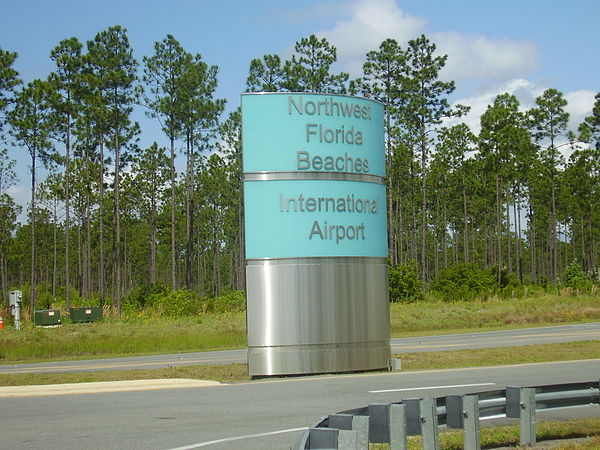 Entrance sign