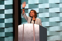 Nancy Pelosi at the 2016 DNC