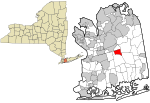 Nassau County New York incorporated and unincorporated areas Salisbury highlighted.svg