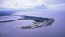 Sangley Point in the mid-1960s. Naval Station Sangley Point aerial1 c1964.jpg