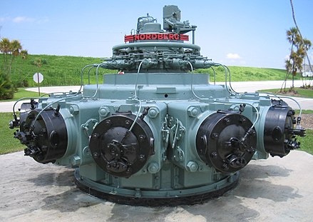 Flood control machinery on display Nordberg radial engine 648.JPG