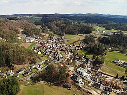 Skyline of Obertrubach