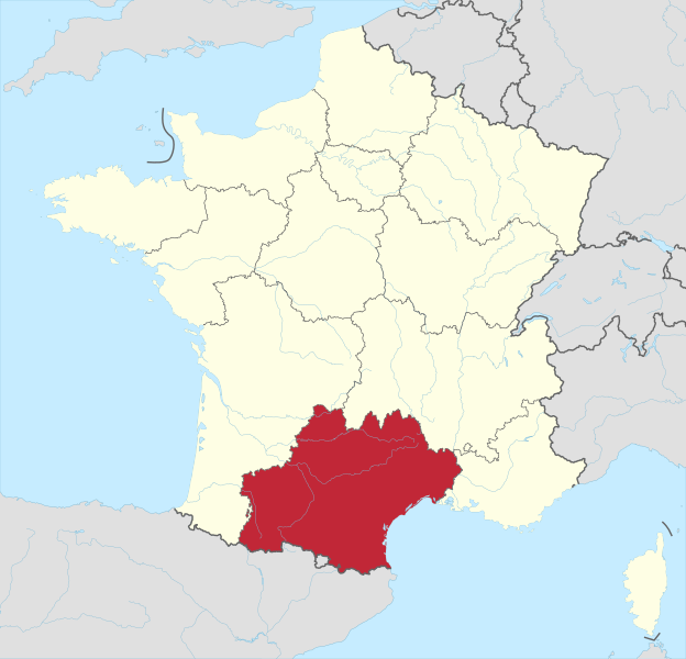 Skeda:Occitanie in France 2016.svg