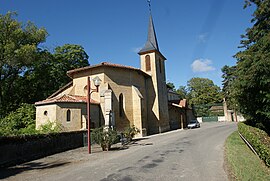 Die Kirche in Péguilhan