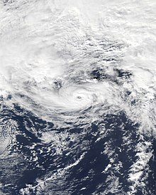 Hurricane Pablo formed in the extreme northeastern Atlantic during the 2019 season. Pablo 2019-10-27 1402Z.jpg