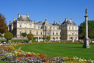 Jardin du Luxembourg and the palace