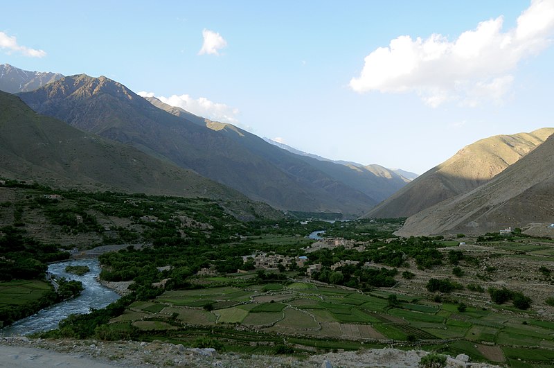 File:Panjshir River Valley in May 2011.jpg