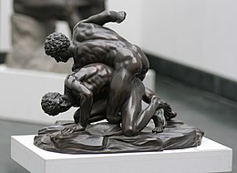 Pankratiasten in fight copy of greek statue 3 century bC.jpg