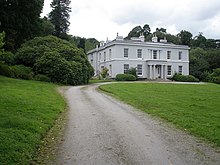 Parke House in 2009, as rebuilt in 1826/8 by William Hole (1799-1859) Parke House, Bovey Tracey - geograph.org.uk - 1418812.jpg