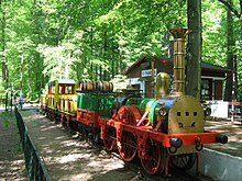 Adler der Oldtimer-Parkeisenbahn