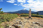 なだらかな白草山頂上 （2014年10月11日）