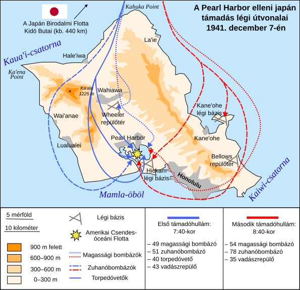 honolulu pearl harbor map