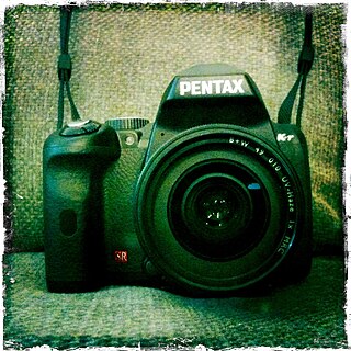 Pentax K-r digital camera model