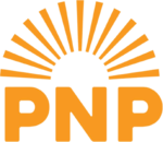 The logo of the People's National Party of Jamaica