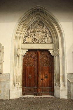 Pfarrkirche Sterzing- Gotisches Portal