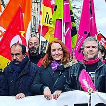 Philippe Martinez, Murielle Guilbert et Simon Duteil