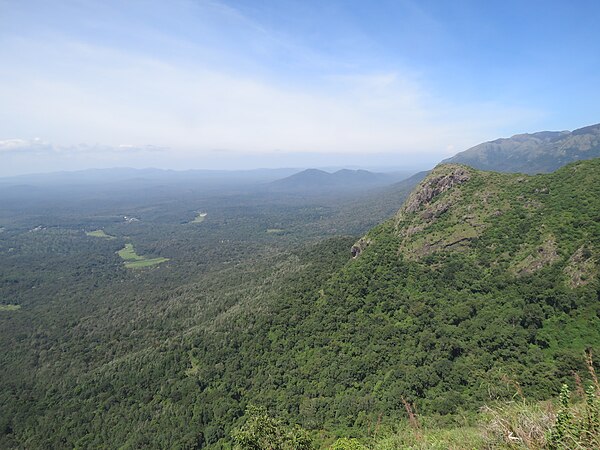 Gudalur Viewed from Ooty Hill Road