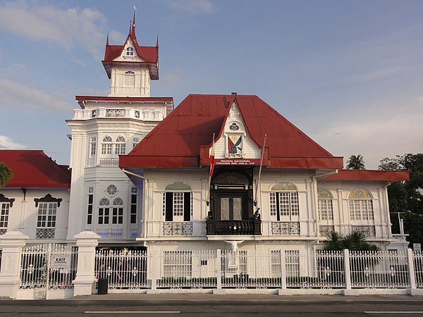 Aguinaldo Shrine, where the flag of the Philippines was raised during the declaration of independence from Spain