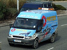 Pirtek Ford Transit in Plymouth, England, in March 2009 Pirtek van Ford Transit.jpg