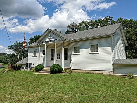 Pleasant View Community Center, a former two-room schoolhouse in Holton Pleasant View Community Center in Holton, West Virginia.jpg