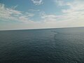 Pogled na otvoreno more s utvrde na Prevlaci.JPG