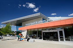 Poirier Sport & Leisure Complex entrance.jpg