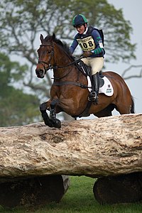 Polly Stockton Westwood poser quarry badminton 2011.jpg