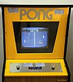 Pong auf einem Automaten