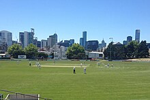 Kriketové hřiště v Port Melbourne..jpg