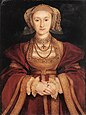 Anna von Kleve, porträtiert von Hans Holbein, um 1539
