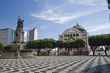 Brazil, Amazonas, Manaus, Largo São Sebastião