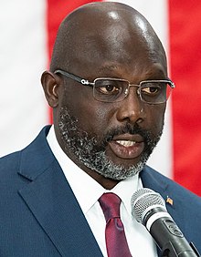 Le président George Weah en 2019 (rognée).jpg