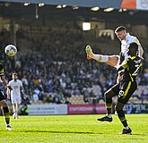 Jamie Proctor's scissor-kick volleyed goal (March 2022) Proctor Scissor Goal against Sutton.jpg