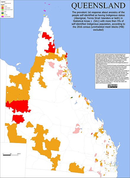 File:Queensland Indigenous Ancestry by SA1 copy.jpg