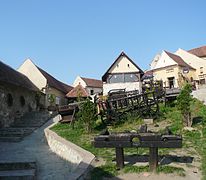 Intérieur de la forteresse